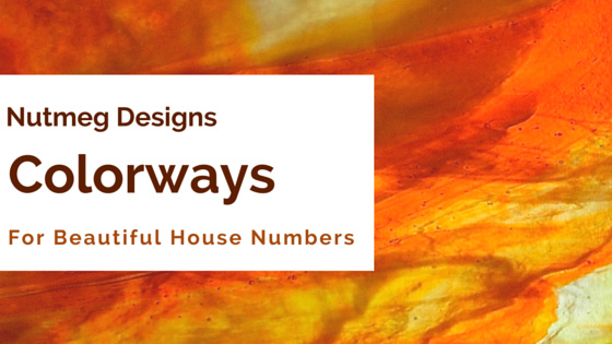 Colorway Guide to House Numbers