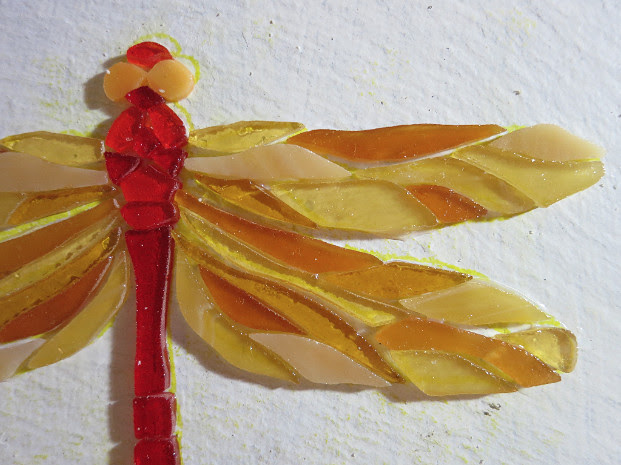 Dragonfly in Progress from Nutmeg Designs