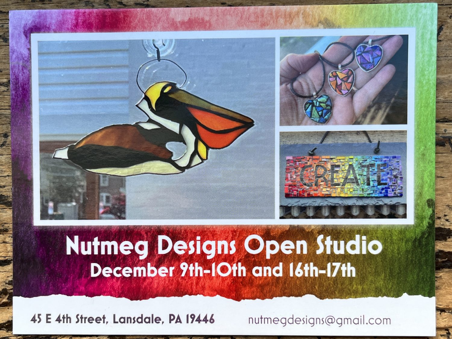 Nutmeg Designs Open Studios 2023 in Lansdale, PA