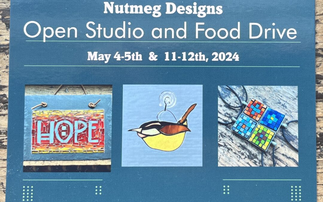2024 Open Studio and Food Drive for Manna at Nutmeg Designs